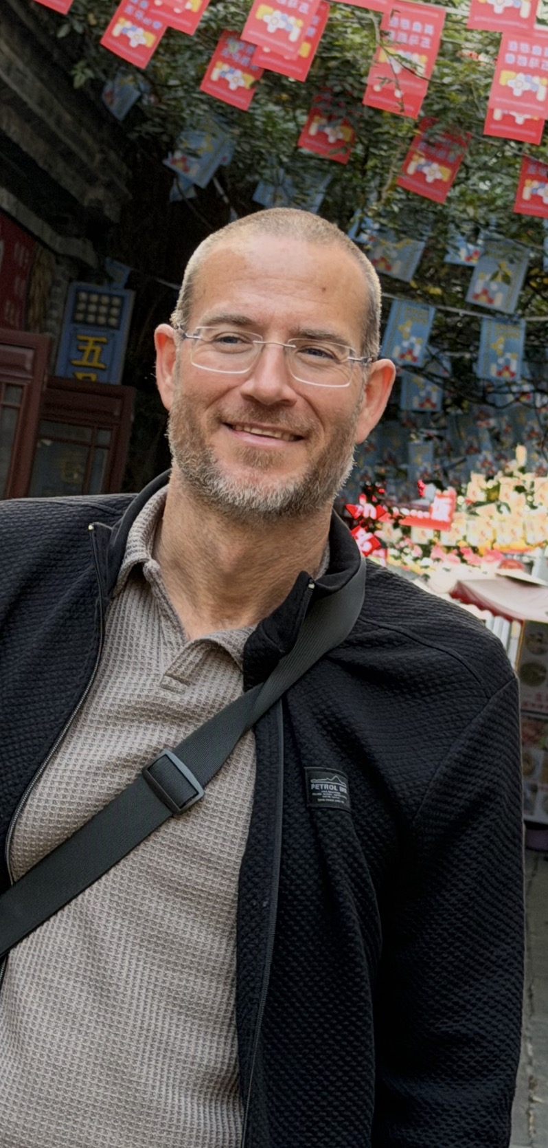 John van den Bosch in China